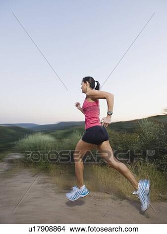 Picture - Trail runner. Fotosearch