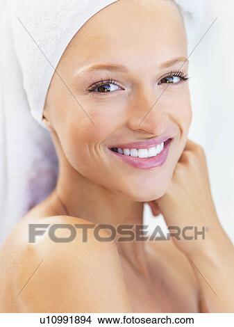 Picture - Woman at the spa. Fotosearch