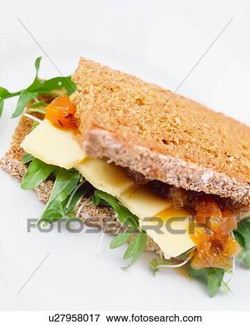 Cheese Sandwich View Large Photo Image Stock Photo - Cheese Sandwich. Fotosearch