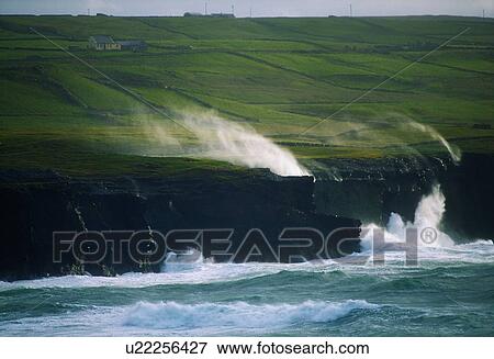 Stock Photo - Co Clare, Doolin Coast,. Fotosearch
