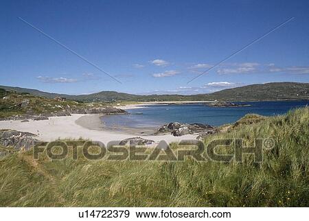 Stock Photo - Co Kerry, Derry Nane Beach, Near Cahir Daniel. Fotosearch