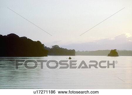 Stock Photograph - Co Kerry, Sunset And Lough Leane, Killarney. Fotosearch