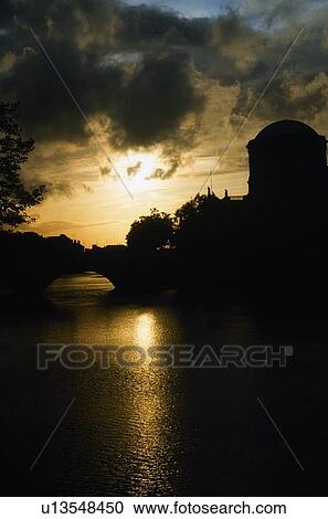 Stock Image - Dublin, Co Dublin, Ireland, The Four Courts. Fotosearch