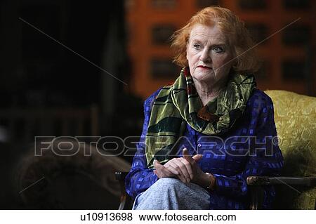 Stock Photo - irish woman in contemplation. Fotosearch