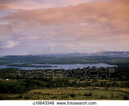 Lough Arrow, Co Sligo, Ireland; View Across Mountains To Lake View Large Photo Image Stock Photo - Lough Arrow, Co Sligo, Ireland; View Across Mountains To Lake. Fotosearch