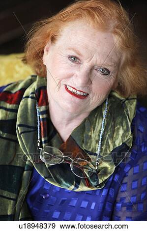 Stock Photo - portrait of an irish woman. Fotosearch