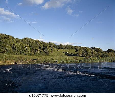 Stock Photography - Rivers And Lakes, River Boyne, Near Bective Abbey,. Fotosearch