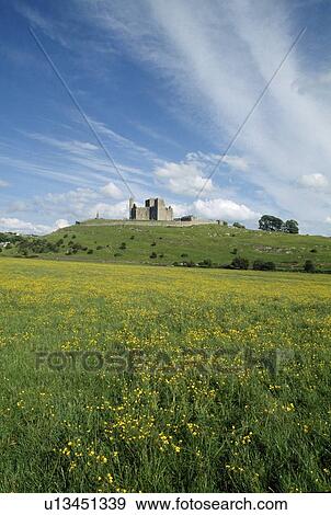 Stock Photo - Rock Of Cashel, County Tipperary, Ireland. Fotosearch