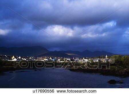 Stock Photograph - Sneem, Co Kerry, Ireland. Fotosearch