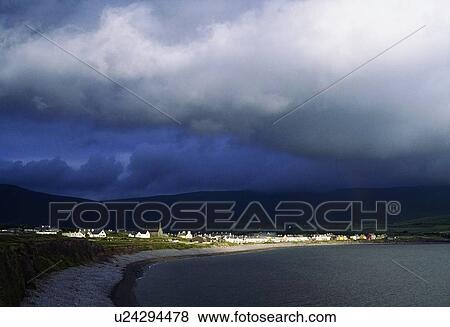 Stock Photo - Waterville, Co Kerry, Ireland, Ring Of Kerry. Fotosearch
