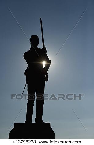11th Pennsylvania infantry statue View Large Photo Image Stock Photo - 11th Pennsylvania infantry statue. Fotosearch
