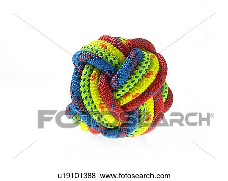 Stock Photo - Ball of colorful rope. Fotosearch