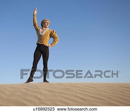 Ballet dancer in desert View Large Photo Image Stock Image - Ballet dancer in desert. Fotosearch