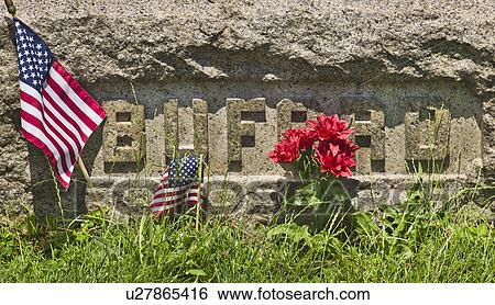 Stock Photograph - Base of monument to general buffard. Fotosearch