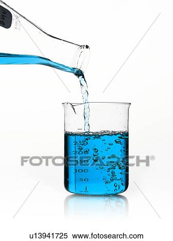 Blue liquid being poured into measuring cup View Large Photo Image Stock Photography - Blue liquid being poured into measuring cup. Fotosearch