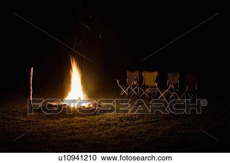 Stock Image - Campfire. Fotosearch