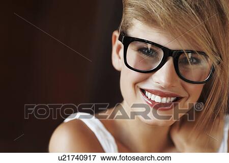 Charming blond woman View Large Photo Image Stock Photo - Charming blond woman. Fotosearch
