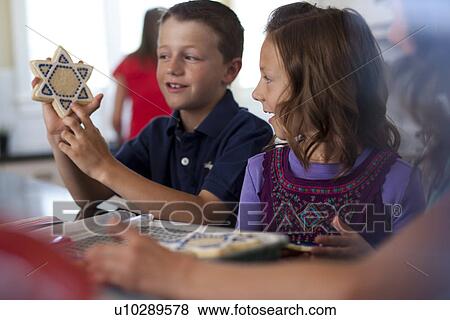 Children baking cookies View Large Photo Image Stock Photo - Children baking cookies. Fotosearch