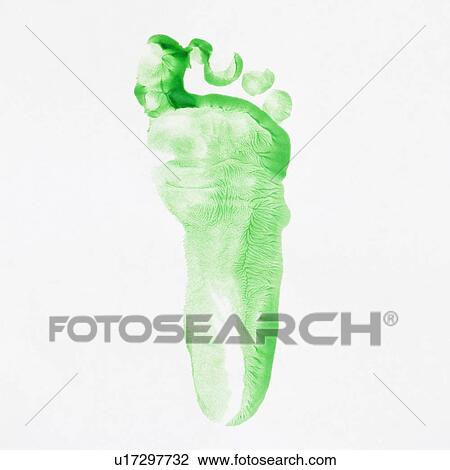 Child's footprint View Large Photo Image Stock Image - Child's footprint. Fotosearch