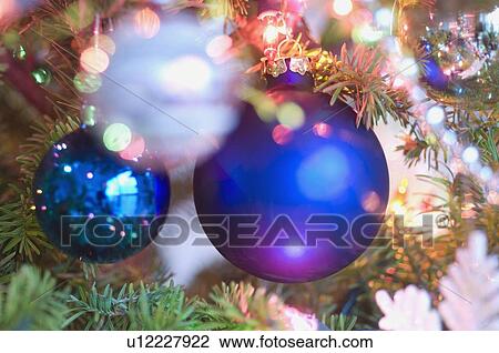 Stock Image - Christmas ornaments. Fotosearch