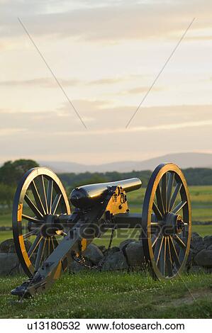 Stock Image - Civil war cannon. Fotosearch