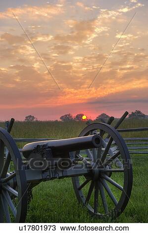 Stock Image - Civil war cannon. Fotosearch