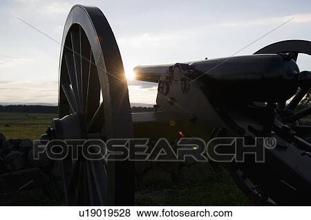Stock Photo - Civil war cannon. Fotosearch