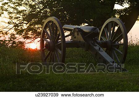 Stock Photo - Civil war cannon. Fotosearch