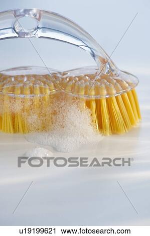 Stock Image - Cleaning brush. Fotosearch