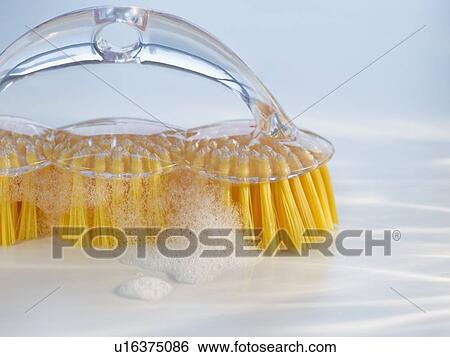 Stock Photograph - Cleaning brush. Fotosearch