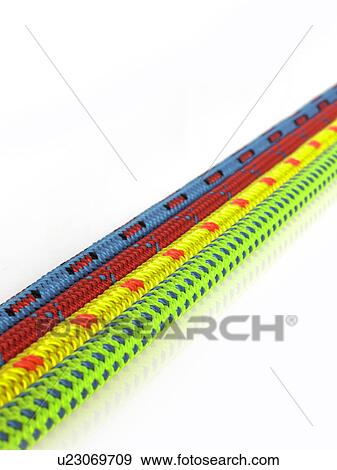 Stock Photo - Colorful rope. Fotosearch