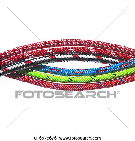 Stock Photograph - Colorful rope. Fotosearch
