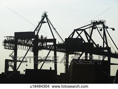Picture - Container crane. Fotosearch