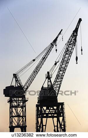 Cranes View Large Photo Image Stock Image - Cranes. Fotosearch