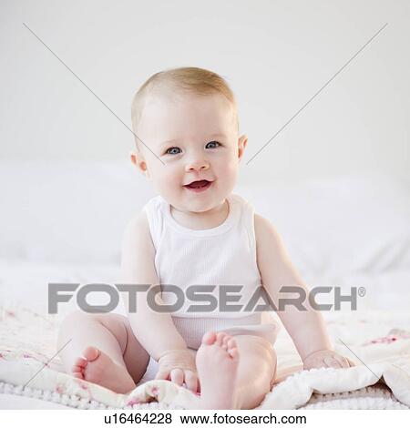 Stock Photo - Cute baby. Fotosearch