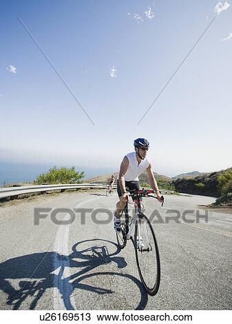 Cyclists road riding in Malibu View Large Photo Image Stock Image - Cyclists road riding in Malibu. Fotosearch