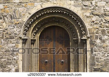 Door of Christ Church Cathedral View Large Photo Image Stock Photo - Door of Christ Church Cathedral. Fotosearch