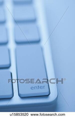 Enter key on keyboard View Large Photo Image Stock Image - Enter key on keyboard. Fotosearch