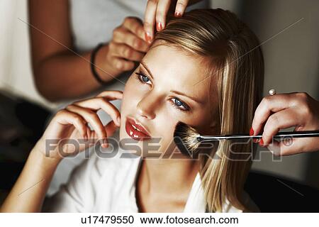 Fashion model being styled View Large Photo Image Stock Image - Fashion model being styled. Fotosearch
