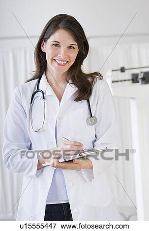 Stock Photo - Friendly doctor. Fotosearch