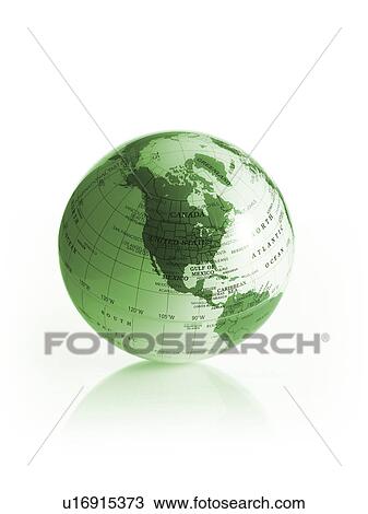 Stock Image - Globe. Fotosearch