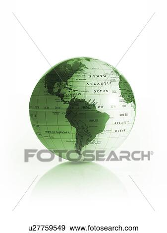 Stock Photo - Globe. Fotosearch