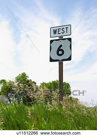 Stock Photograph - Highway sign. Fotosearch