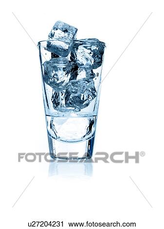 Ice cubes in glass View Large Photo Image Stock Image - Ice cubes in glass. Fotosearch