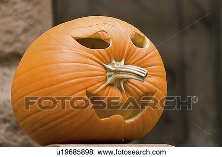 Stock Photo - Jack-o-lantern. Fotosearch