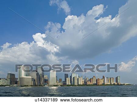 Stock Photo - Lower Manhattan. Fotosearch