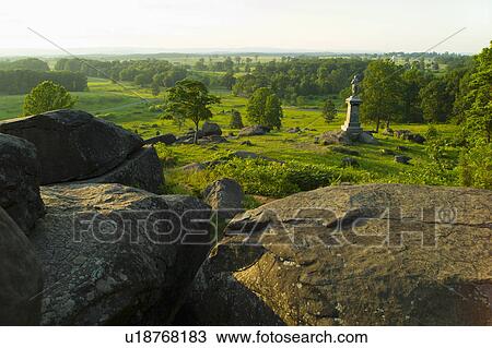Stock Image - Monument to General George Meade. Fotosearch