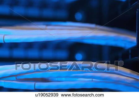Stock Photo - Network cables. Fotosearch