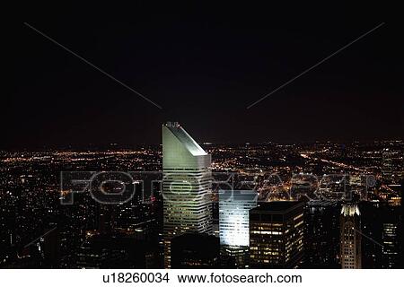 New York City skyline at night View Large Photo Image Picture - New York City skyline at night. Fotosearch