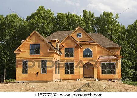 Partially built house View Large Photo Image Stock Image - Partially built house. Fotosearch